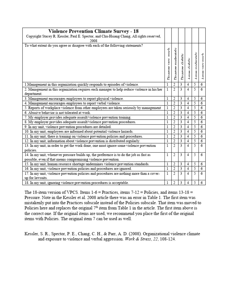 Vpcs pdf violence problem behavior