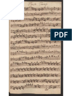 Johann Joachim Quantz. Flute Concerto in G Minor