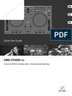 CMD Studio 4A: Quick Start Guide