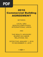 Vdocuments - MX - 2016 Commercial Building Agreement Seiu 2016 Commercial Building Agreement