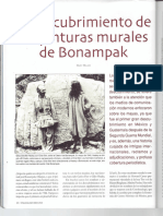 El descubrumiento de las pinturas murales de Bonampak