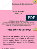 Unit-1 - Stone Masonry-Bmc Part-I