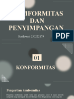 Konformitas Dan Penyimpangan