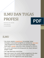 Ilmu Dan Tugas Profesi