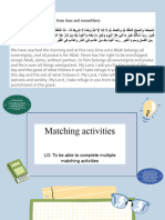 L1-Matching Activities