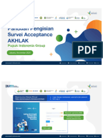 Panduan Pengisian Survei Acceptance AKHLAK PI Group 2023