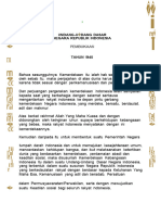 Teks UUD 1945 PDF Untuk Upacara