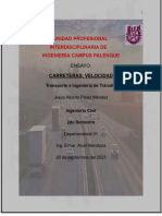 Ensayo 2 - Transporte e Ingenieria de Transito