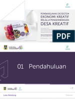 Materi FGD - Pembangunan Ekosistem Ekonomi Kreatif (Kabid)