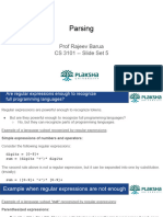 Slide Set 5 Parsing