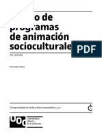 Diseño de Programas de Animación Socioculturales - PID - 00283909