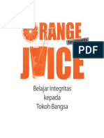 Orange Juice for Integrity Belajar Integritas Kepada Tokoh Bangsa