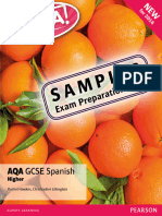 Viva AQA Spanish Higher Sample Exam Prep Unit