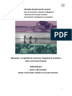 Portafolio 5 Diplomado Dignidad de La Persona, Integridad de La Familia, para Una Sana Convivencia