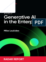 Generative AI in The Enterprise