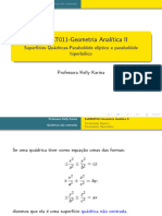 19-Parabolóide Elíptico e Parabolóide Hiperbólico