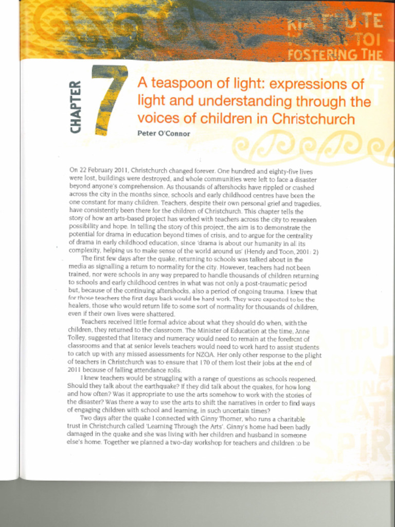 A Teaspoon of Light-Expressions of Light and Understanding Through The ...