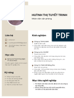 CV Huỳnh Thị Tuyết Trinh