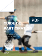 CQU4 JUNIOR - TOURNOI DES DEUX RIVES 2022 - Guide de Participation