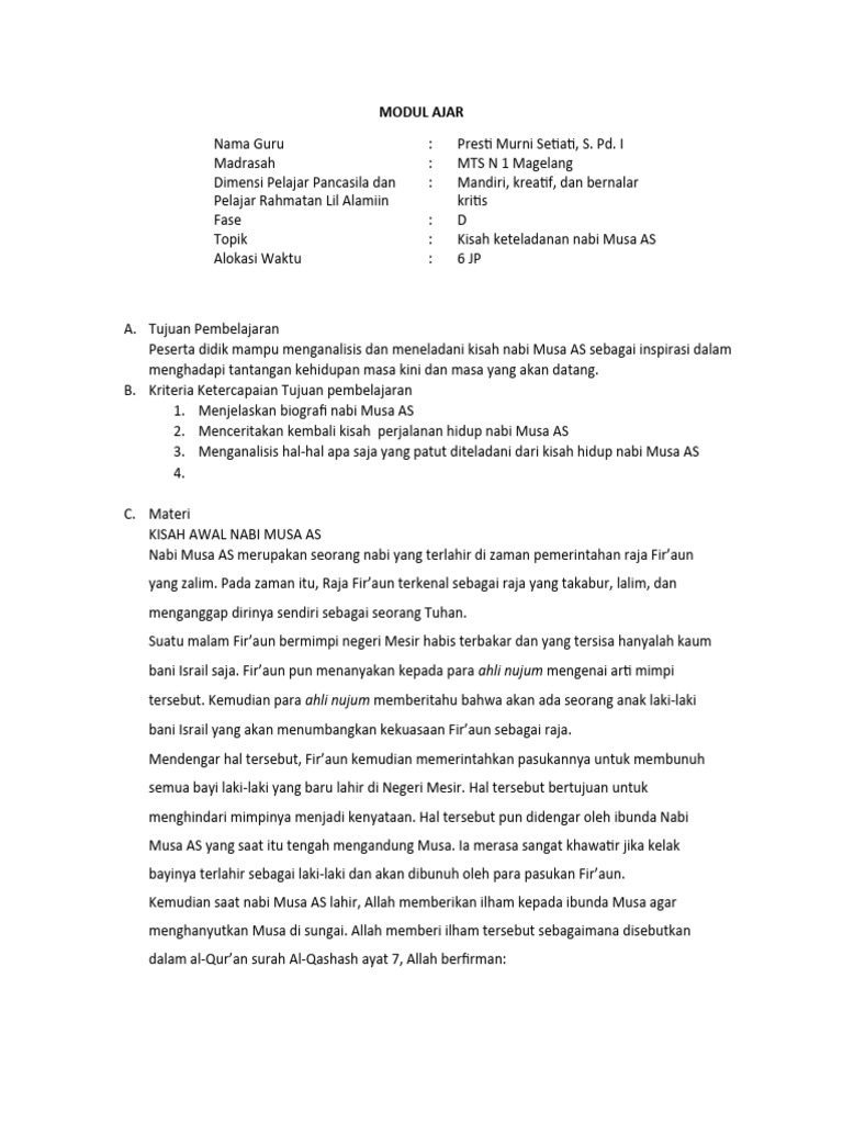 modul-ajar-kisah-keteladanan-nabi-musa-as-pdf
