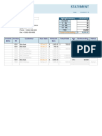 Format and Use of Excel Invoice Tracker