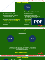 Development of Financial Reporting Framework and Standard-Setting Bodies