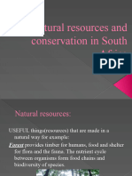 Natural Resources and Conservation in South Africa GR 7