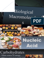 Lesson 10 Biological Macromolecules