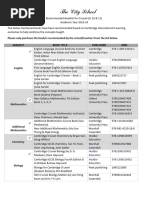 O Level Book List 2025-2026 | PDF | Student Assessment And Evaluation ...