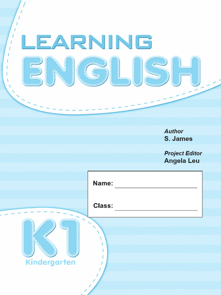 LEARNING ENGLISH Kindergarten 1 - Sample Pages | PDF | Preschool | Literacy
