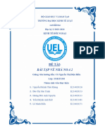 Đề Tài: Bài Tập Về Nhà No.4.2: Bộ Giáo Dục Và Đào Tạo Trường Đại Học Kinh Tế Luật 🙣🙠🕮🙢🙡