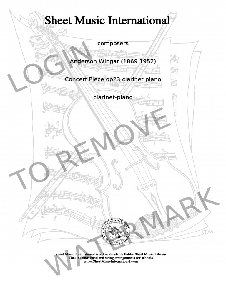 School Band Sheet Music Library | PDF