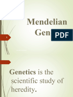 Lesson 1 - Mendelian Genetics (Mono and Dihybrid Cross)