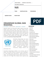 Organisasi Global Dan Regional - Donisaurus