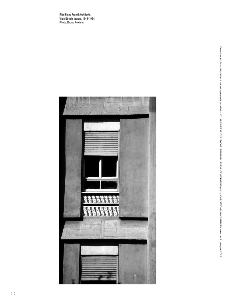 Bruno Reichlin-essay-Figures of Neorealism in Italian Architecture ...