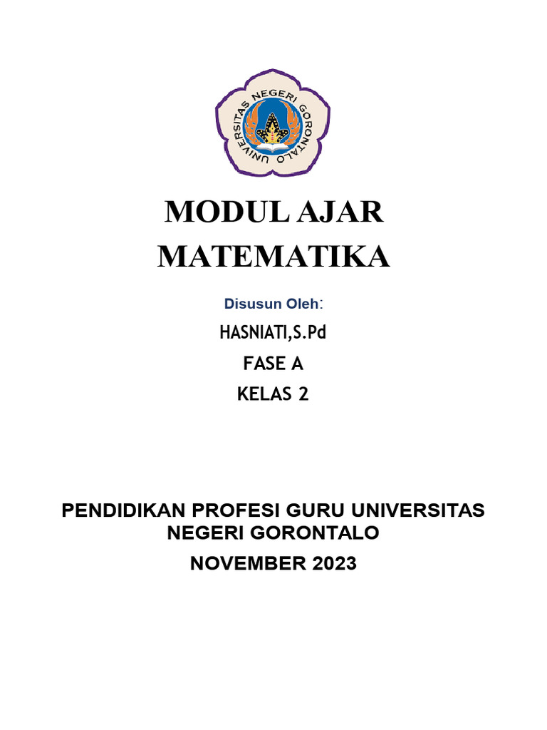 Modul Ajar Kurikulum Merdeka Kelas 2 | PDF