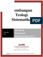 1 Membangun Teologi Sistematika Apakah Teologi Sistematika Itu