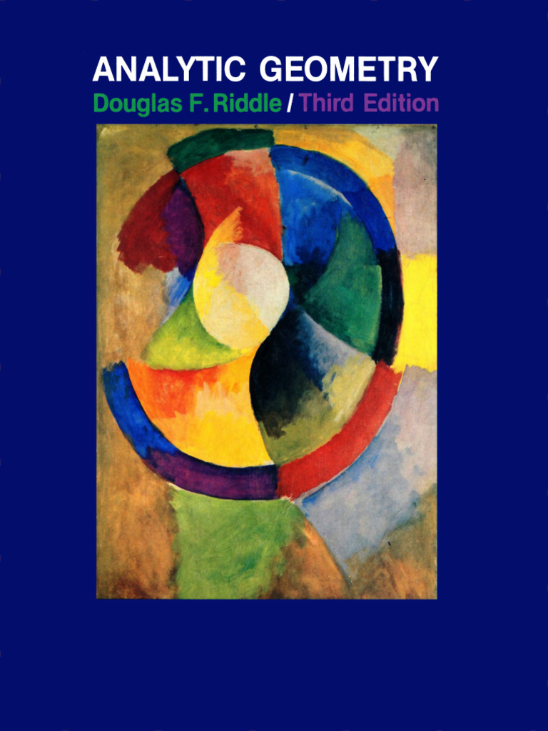 Analitic Geometry Pdf