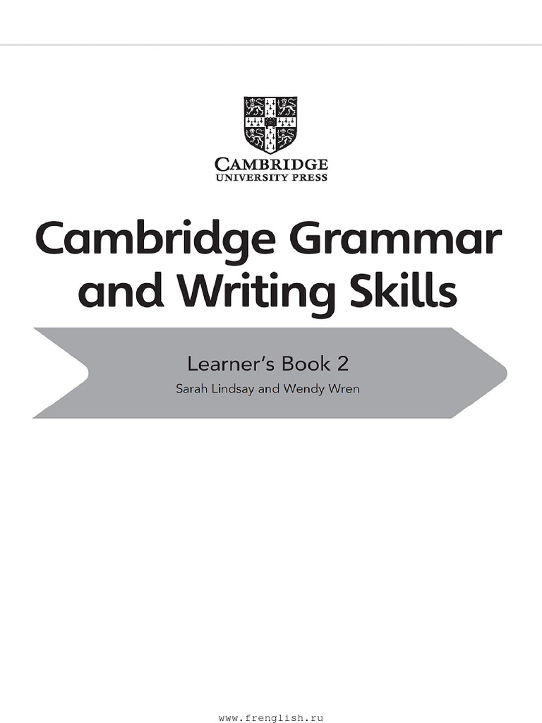 Cambridge Grammar & Writing Skills 2 PDF