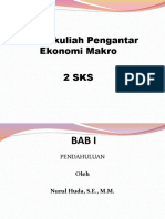 1 Pengantar Ekonomi Makro Bab I Huda