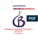 Administracion de Alta Direccion Gestion 2021