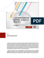 Analisis de Los Dentistas en Espana 2022
