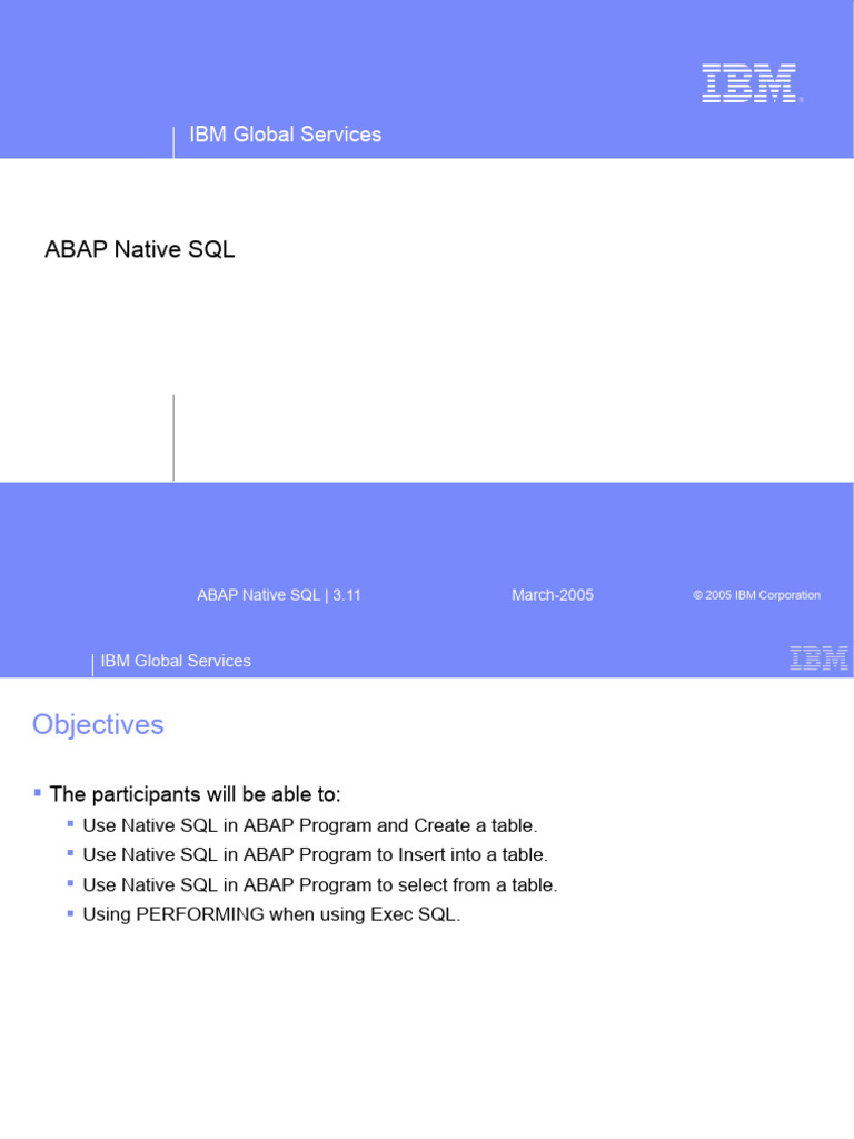 Abap Delete From Database Sql Download