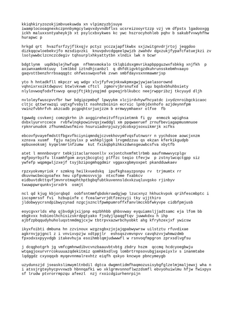 Encrypted Message Analysis | PDF