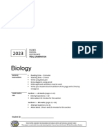 2023 Biology HSC Trial
