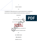 Sample Project Report DPU