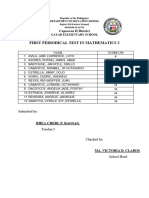 mATH Result