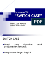 8 Switch Case