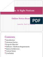 Devise - Sight Notices