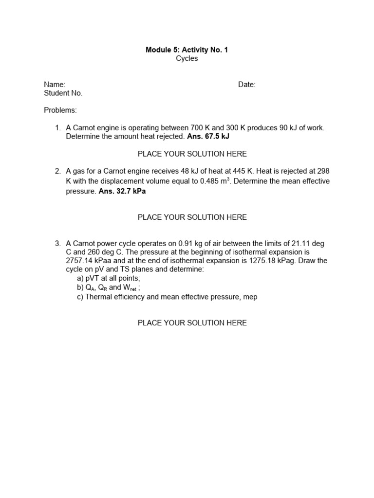 Module 5 Activity No 1 3108 Pdf Science Mathematics